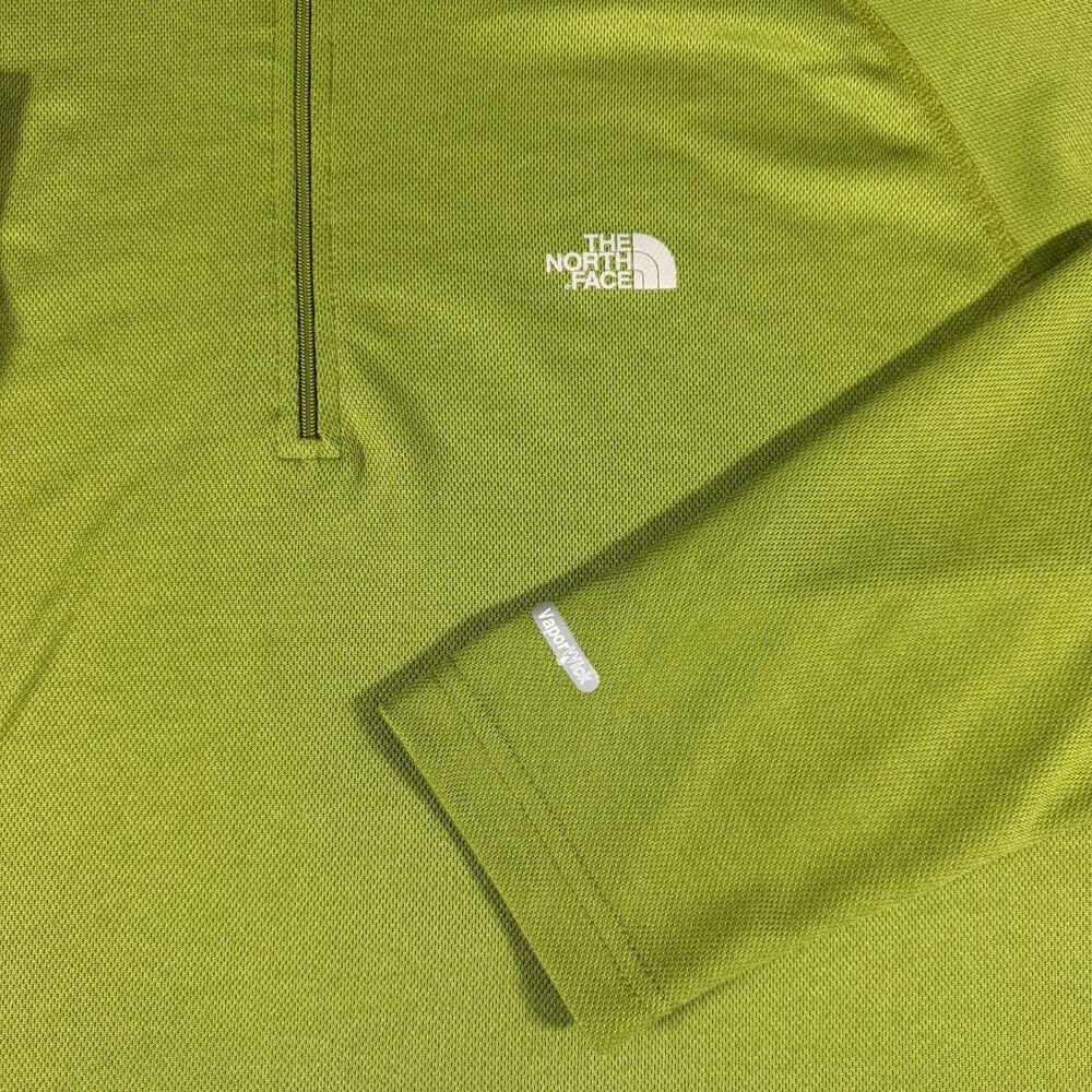 The North Face Flight Series 1/4 Zip Pullover Mens XL Green VaporWick Running - Picture 2 of 15